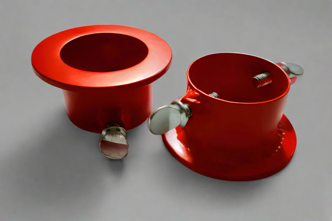 Red-adjustable-barbell-collars